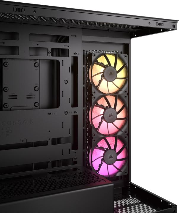 Productafbeelding Corsair Kast iCUE 3500X RGB Midi TG zwart BTF+ZERO (Mini-ITX, mATX, E-ATX, ATX)