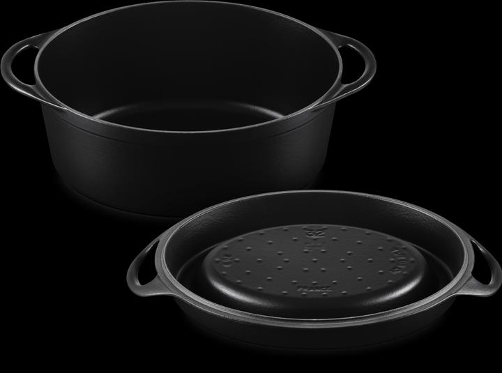 Produktbild Le Creuset Saftbräter, Doufeu oval (32 cm, Bräter + Schmortopf, Gusseisen)