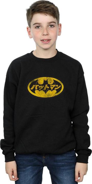 Actual product image Batman Boys Japanese Logo Sweatshirt (128)