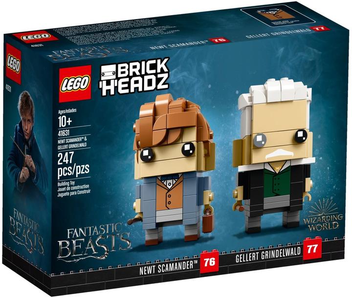 Produktbild LEGO Brickheadz Newt Scamander & Gellert Grindelwald 41631 (41631, LEGO Brickheadz)