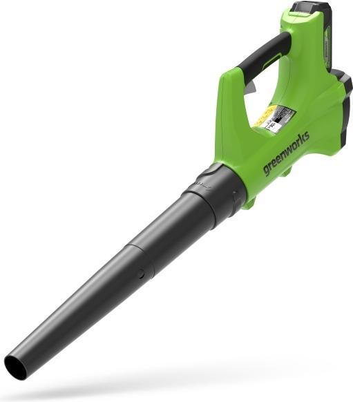 Produktbild Greenworks G24AB, Løvblaeser, 24V, m/2Ah Batteri og lader (Akkubetrieb, Laubbläser)
