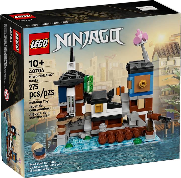 Immagine prodotto LEGO Micro modello Ninjago del porto di NINJAGO (40704, LEGO Ninjago)