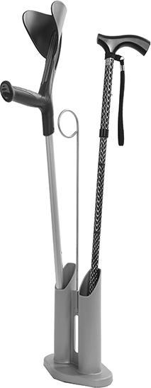 Immagine prodotto Sahag Stampella/supporto in alluminio grigio per 1 coppia