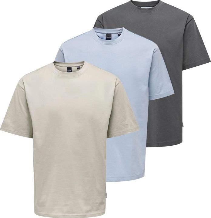 Actual product image Only & Sons 3er Pack Onsfred T-Shirt (XXL)