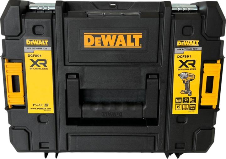Produktbild DeWalt DCF 891 D1T Akku Schlagschrauber 18 V 1084 Nm 1/2" Brushless + 1x Akku 2,0 Ah + Ladegerät + (Batteriebetrieb)