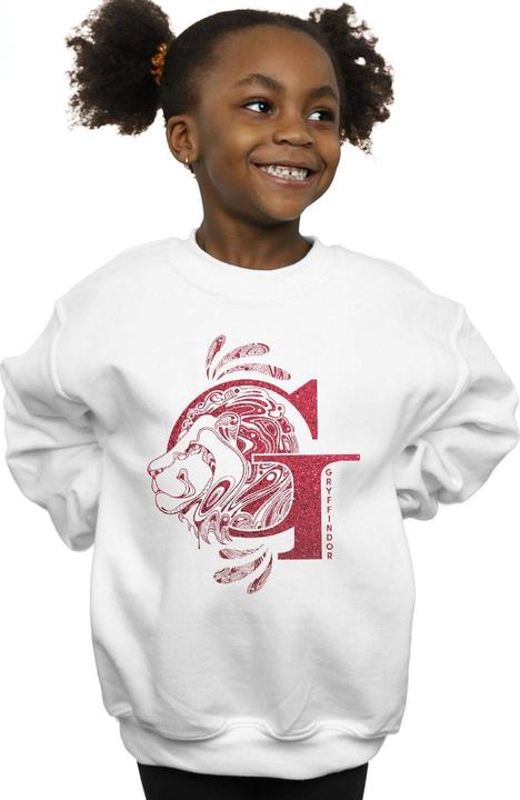 Produktbild Gryffindor Glitter Sweatshirt Mädchen (152, 158)
