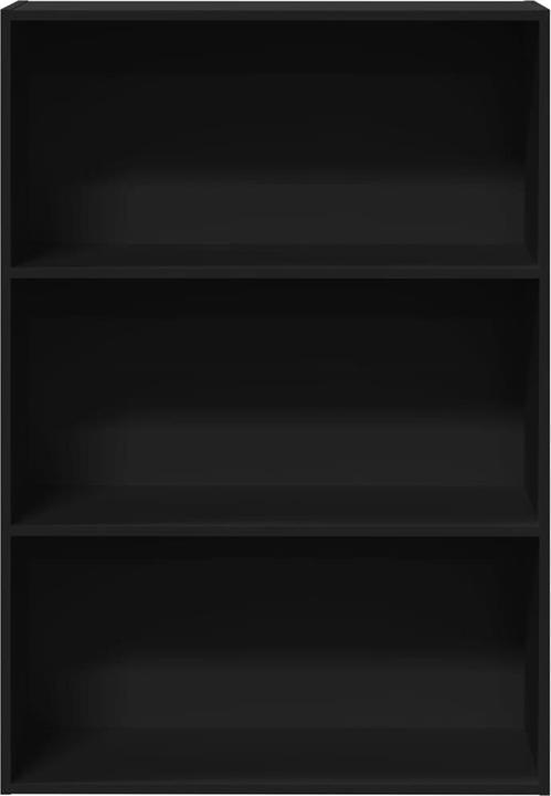 Immagine prodotto VidaXL Bücherregal Standregal Büroregal Aktenregal Aufbewahrungsregal Schwarz (80 x 30 x 114 cm)