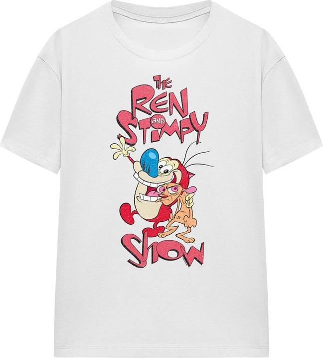 Immagine prodotto Ren & Stimpy Show Maglietta Adulto Unisex (S)