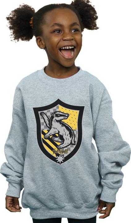 Produktbild Hufflepuff Crest Flat Sweatshirt Mädchen (152, 158)