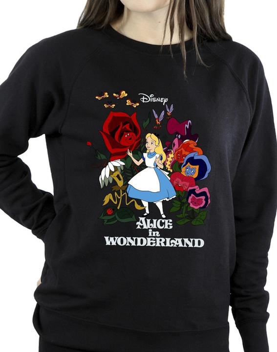 Produktbild Disney Alice im Wunderland Blumen Sweatshirt (XXL)