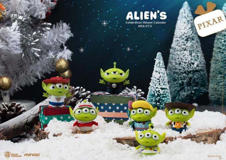 Productafbeelding Beast Kingdom Toy Story Mini Ei-aanval adventskalender Vreemdelingenfeest