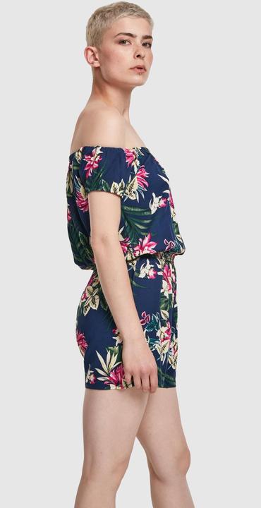 Produktbild Urban Classics Ladies AOP Off Shoulder Short Jumpsuit (5XL)