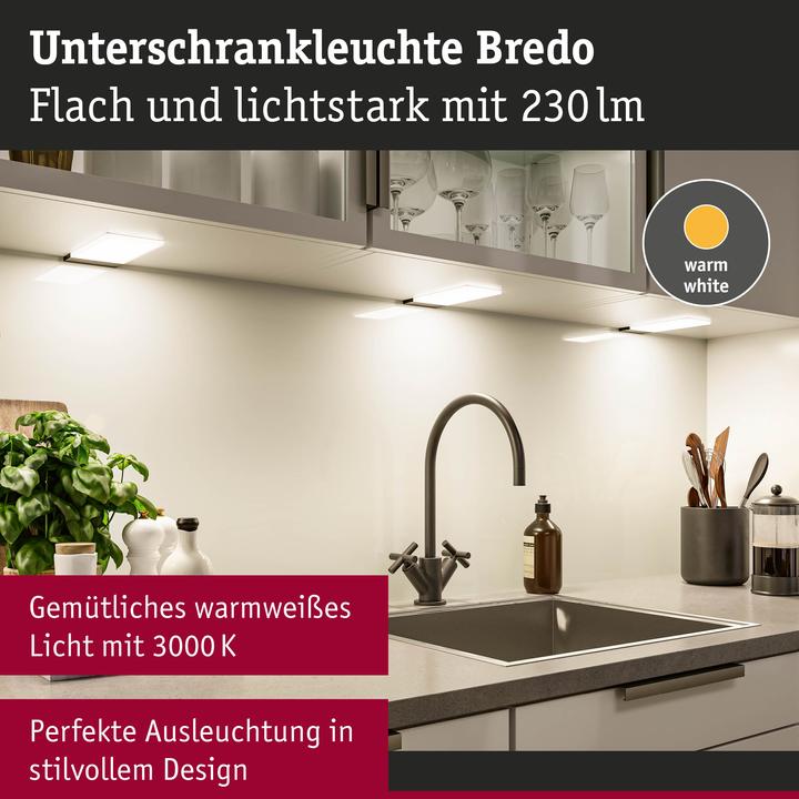 Produktbild Paulmann Unterbauleuchte Bredo (230 lm)