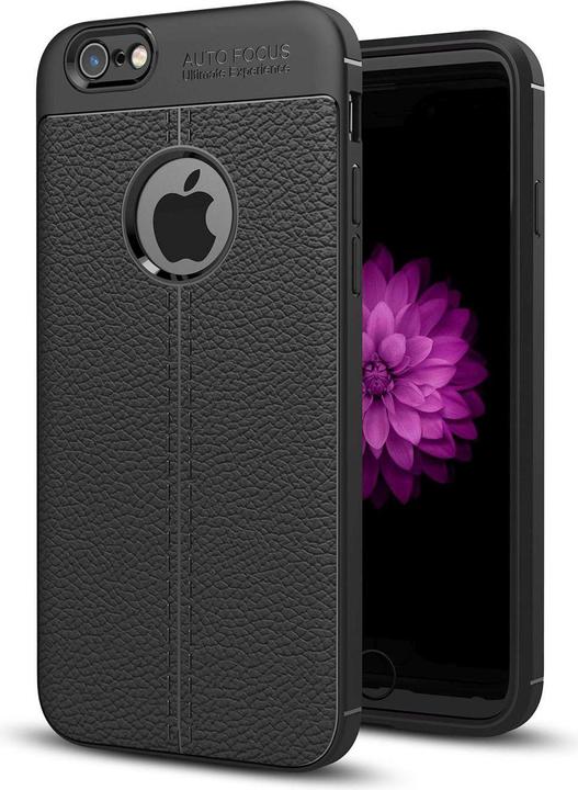 Actual product image Cadorabo TPU Cover Faux Leather Structure (Apple iPhone 6)