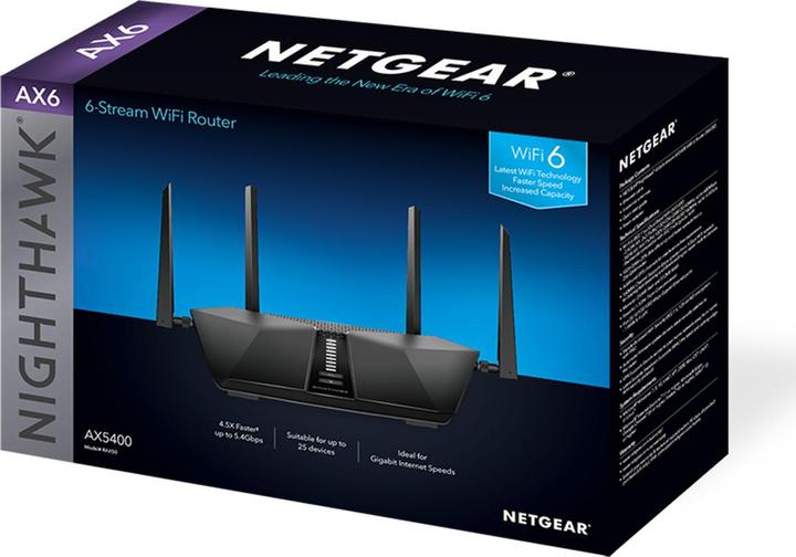 Produktbild Netgear RAX50 Nighthawk AX6