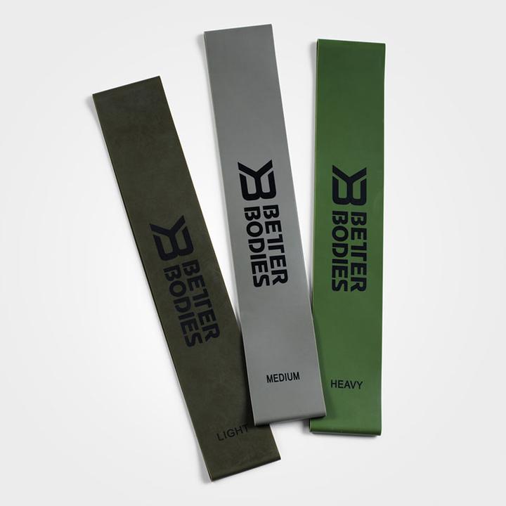 Image du produit Better Bodies Mini bande de résistance 3-Pack (Léger, Fort, Moyen)