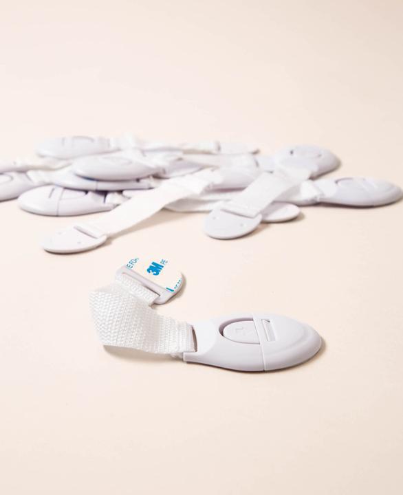 Image du produit Esmée Sécurité enfants universelle, lot de 10 pour armoires et tiroirs