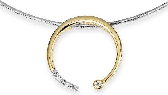 Produktbild Breuning ANHÄNGER - BRILL. 0,12 Ct. H/si (750/18 K Gold)