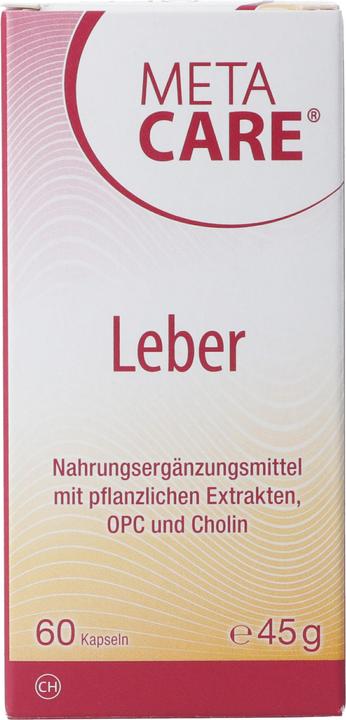 Actual product image Meta Care Liver (new) Caps (60 Piece, Capsules, 89 g)