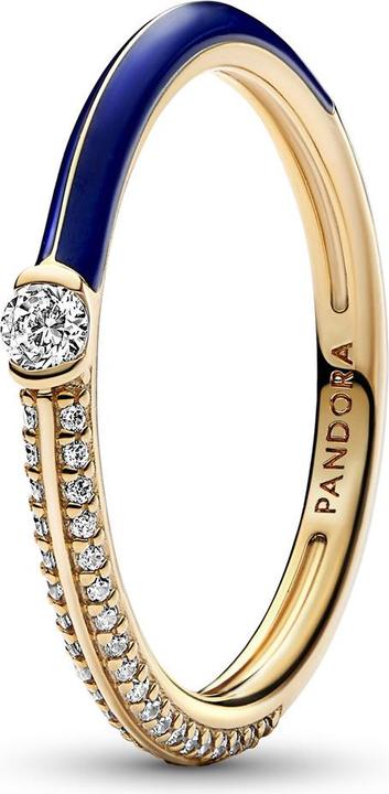 Actual product image Pandora ME Pavé & Blue Double Ring (52)