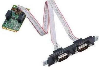 Produktbild Moxa CP-132N-I-T - Serielle Mini-PCI-Express-Karte mit 2 Ports RS-422485