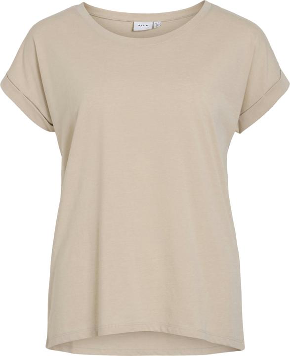 Vila Rundhalsausschnitt T-Shirt