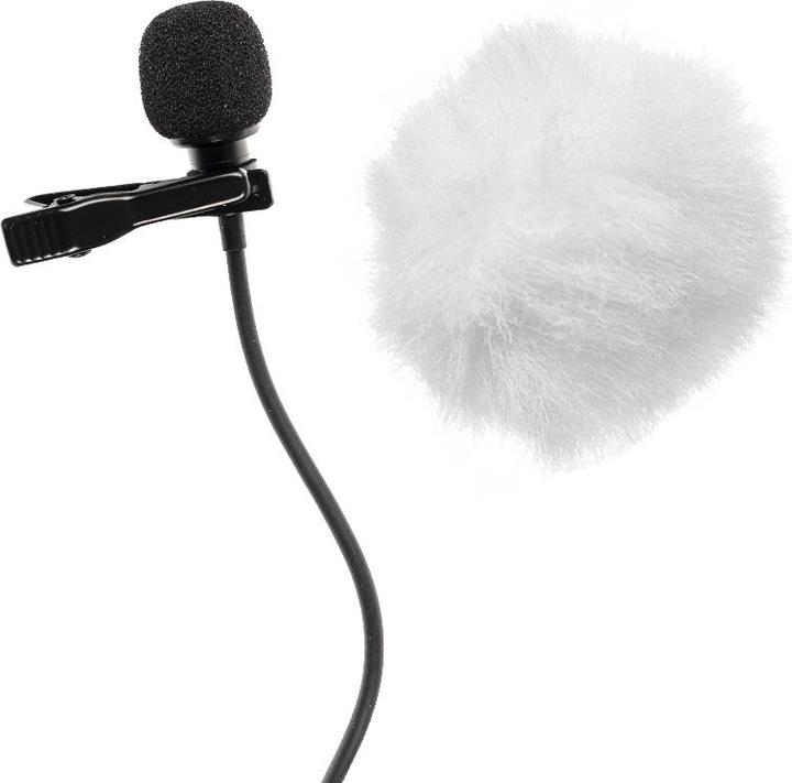 Actual product image Caruba Windjammer / Deadcat voor Lavalier Wit