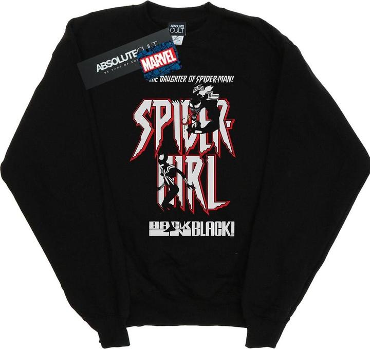 Produktbild SpiderGirl Back In Black Sweatshirt (L)