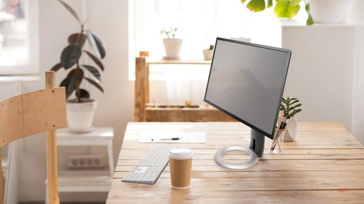 Actual product image Ergotron Neo-Flex monitor stand with patented CF technology (Table, 24")
