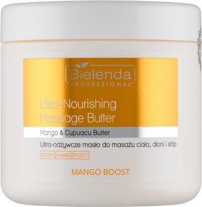 Bielenda Professional Mango Boost Ultra-Nourishing Body Massage Butter For Hands And Feet 500ml (Körperlotion, 500 ml)