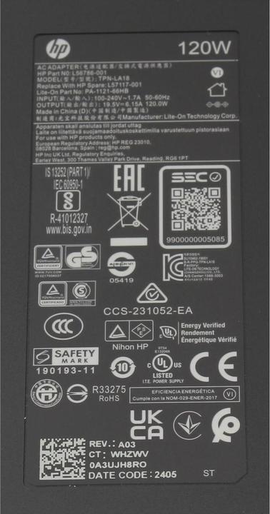 Produktbild Delta ADP-120MH B (120 W)