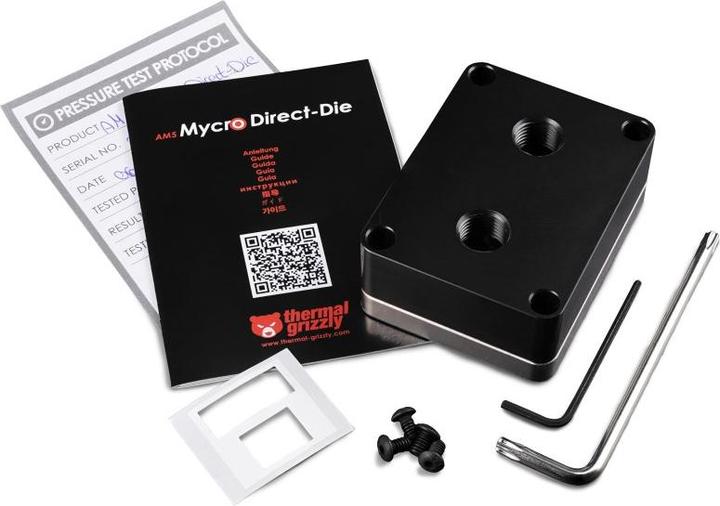 Actual product image Thermal Grizzly Mycro Direct-Die CPU Water Cooler - Socket AM5