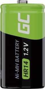 Image du produit GreenCell 4x Batterie Ni-MH HR14 - Rechargeable - 1.2V - 4000mAh (4 pcs, C, 4000 mAh)