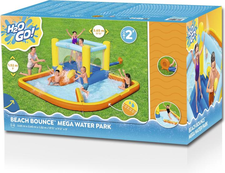 Actual product image Bestway H2OGO. Beach Bounce water park