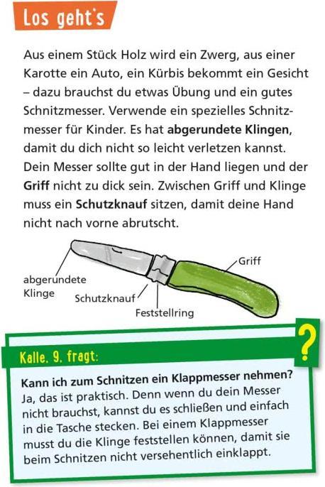 Produktbild Hartwig:Pixi Wissen 114: Schnitzen (Miro Poferl, Linda Hartwig, Deutsch)