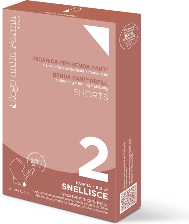 Diego dalla Palma Snellisce Benda Pant Shorts Refill (Körpercreme, Körperöl, Körpergel, Körperlotion, Körpermilch, 50 ml)