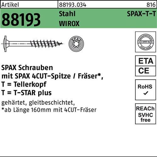 Label énergétique Spax Vis pour assemblage bois (50 Vis par pièce)