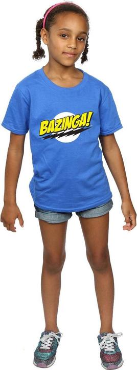 Actual product image Dam Girls Bazinga Cotton T-Shirt (128)