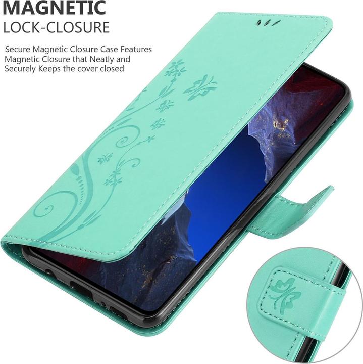 Image du produit Cadorabo Coque pour Xiaomi Poco F5 Pro pour Fleur Book (Xiaomi Poco F5 Pro)
