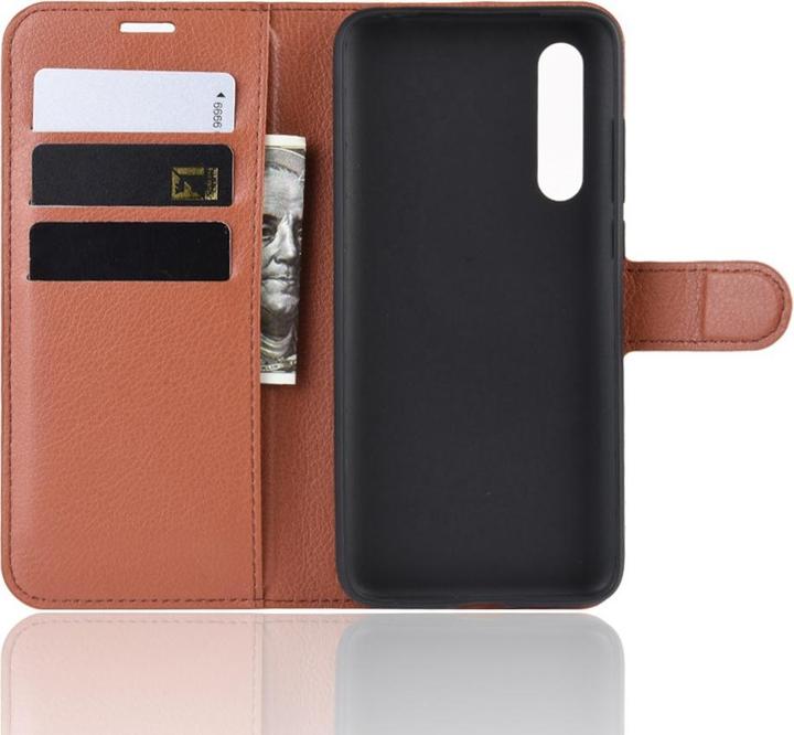 Image du produit Cover-Discount Housse en cuir avec compartiments à cartes (Mi 9 Lite)
