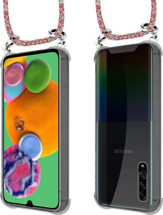 Produktbild Cadorabo TPU Handy Kette SILBER Cover
