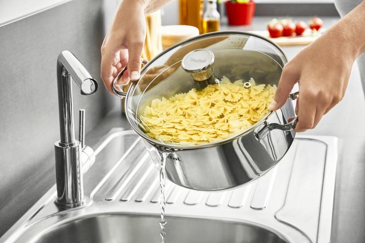 Produktbild Tefal Duetto Kochtopf (20 cm, Kochtopf, Edelstahl)