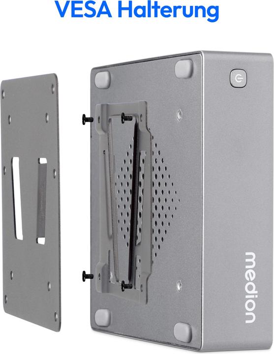 Produktbild Medion S06e Mini PC (Intel N100, 16 GB, 512 GB, Intel UHD Graphics)