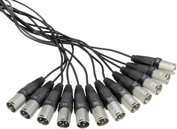 Immagine prodotto AH Cables Cavo multipolare 10 m K12C10 An (0.33 m, XLR)