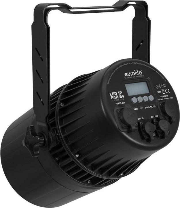 Produktbild Eurolite LED IP PAR-64 COB 3000K 100W Zoom sw (100 W, LED)