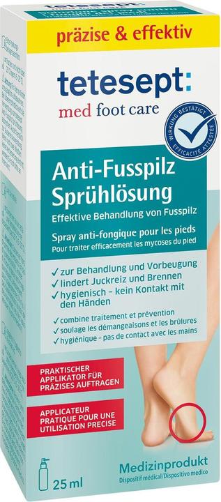 Produktbild Tetesept Anti Fusspilz (Fusspflaster, 25 ml)