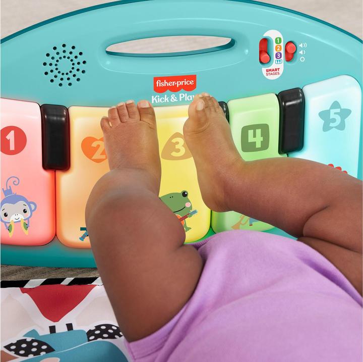 Produktbild Fisher-Price Glow and Grow Kick & Play Piano Gym