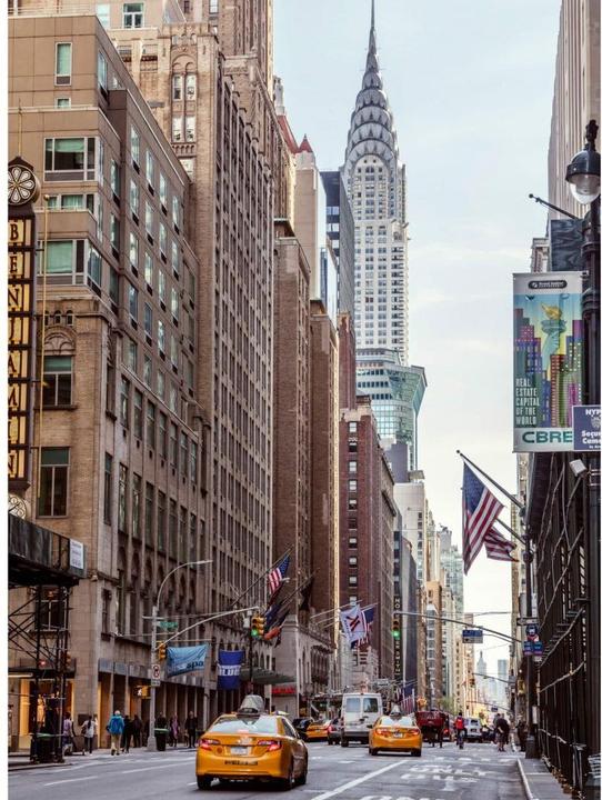 Actual product image Trenddeko Colombo - Chrysler Building in New York (192 x 300 cm)