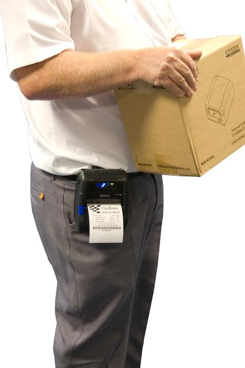 Produktbild Citizen CMP-30IIL 203 x 203 DPI Verkabelt & Kabellos Thermodruck Mobiler Drucker (WLAN, USB 2.0)