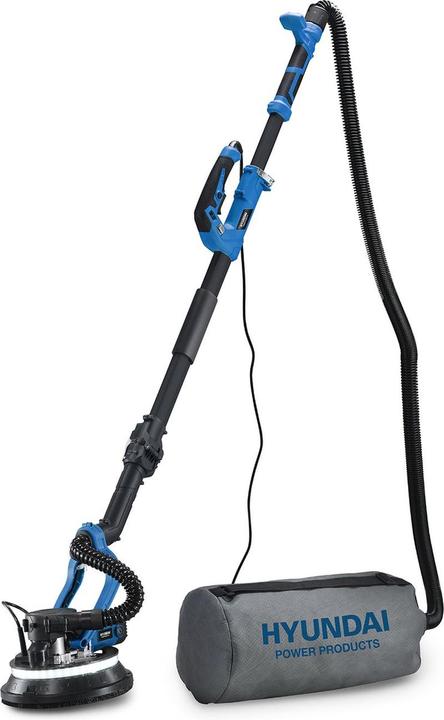 Actual product image Hyundai schuurmachine langnek 880W - met allround LED-verlichting - Telescopische steel (110-180 cm) - 2m fl (Wall & ceiling sanders, 880 W)